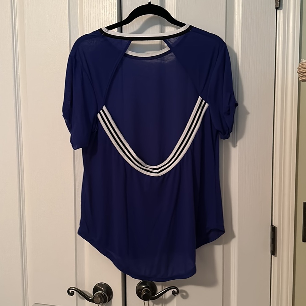 Free People Low Back Tee, NEW, Sz M